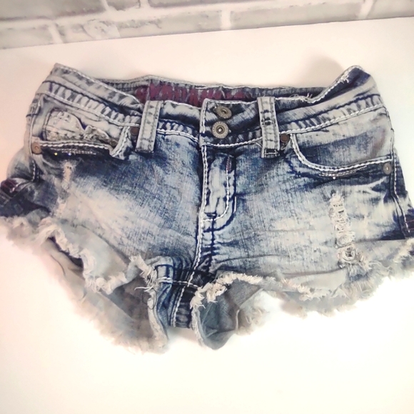 J5 Looped in Distress Women Shorts